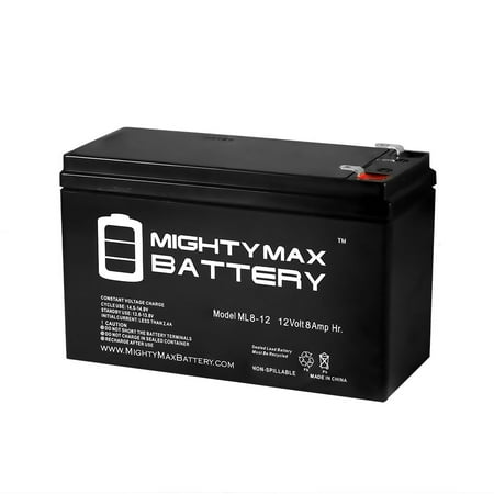 - 12V 8AH SLA Replacement for Interstate Battery BSL1075