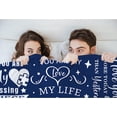thumbnail image 4 of Yibo Mothers Day for Mom Blanket Flannel Soft and Comfortable Anti-static Bed Sofa Blanket, 4 of 7