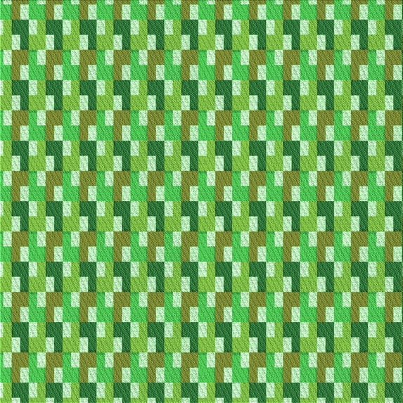 Ahgly Company Machine Washable Indoor Square Transitional Dark Lime Green Area Rugs, 8' Square
