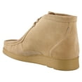 thumbnail image 3 of HAMARA JOE Mens Waterproof Suede Leather High Top Casual shoes Moc Toe Chukka Boots, 3 of 7