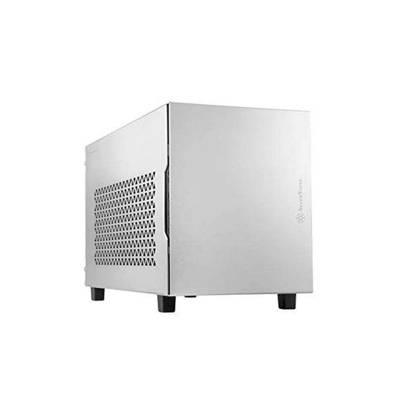 Silverstone SUGO 15 mini-ITX, Aluminum, supports 3 slot full length GPU / ATX PSU / 240mm AIO, USB Type-C x 1, SST-SG15S - Silver