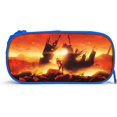 thumbnail image 3 of Evangelion EVA Pencil Case D Custom Print Blue, 3 of 4