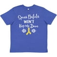 thumbnail image 3 of Inktastic Spina Bifida Awareness Message Ribbon Youth T-Shirt, 3 of 5
