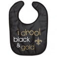 thumbnail image 1 of New Orleans Saints Baby Bib All Pro Style I Drool Design, 1 of 1