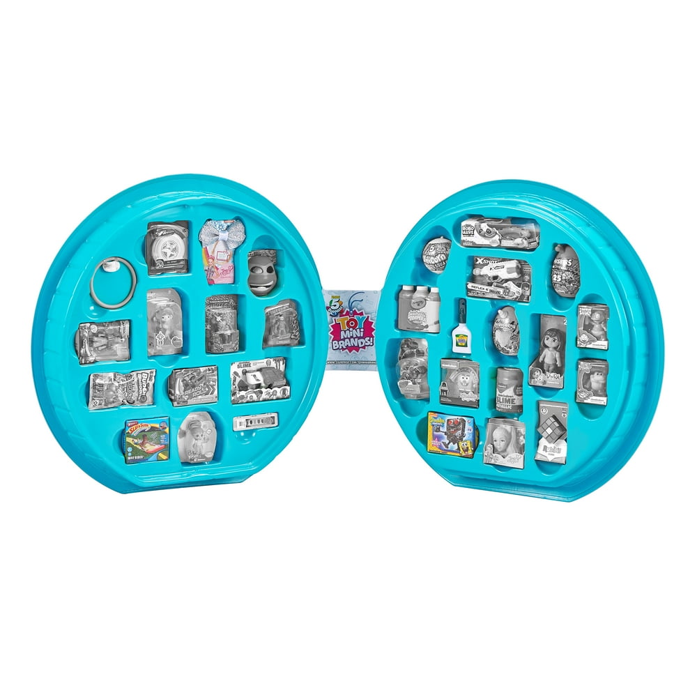 5 Surprise Toy Mini Brands Collector's Case Store & Display 30 Minis with 4 Exclusive Minis by