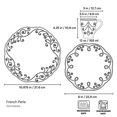 thumbnail image 2 of Platos Lenox 19 cm Blanco – Set de 4 piezas, 2 of 2