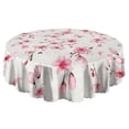 thumbnail image 5 of Round Tablecloth Spring Summer 60x60 Inch Round Table Cover for Party Dinner Picnic flower, 5 of 5