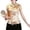 Gold, variant on Women Modern Cheongsam Top Floral Embroidery Chinese Style Retro Tang Suit Blouse,Gold,L