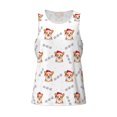 thumbnail image 3 of Haiem Corgi With Santa Claus Hat Men Workout Tank Top Gym Bodybuilding Sleeveless Muscle T Shirts Athletic Tank Breathable Workout Shirt-X-Large, 3 of 8