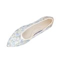 thumbnail image 2 of RoamHome Women's Pointed Toe Ballet Flats Floral Print Mesh Slip-On Comfy Loafers Breathable Lightweight Walking Shoes Daily Casual, 2 of 9