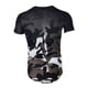 thumbnail image 2 of Hombres verano coreano seda deportes delgada manga corta camuflaje gimnasia correr baloncesto camiseta ropa superior Monstrate FS7570-14, 2 of 6