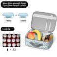 thumbnail image 5 of Desert Cactus Art Insulated Lunch Bag - Lightweight, Durable Oxford Cloth, Leakproof Interior for School & Work (Southwestern Succulent & Kawaii Cactus), 5 of 6