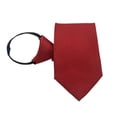 thumbnail image 1 of Men's Necktie For Men Zip Tie Wedding Graduation Business L7Z0, 1 of 8