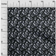 thumbnail image 2 of oneOone Cotton Poplin Black Fabric Baroque Dress Material Fabric Print Fabric By The Yard 56 Inch Wide, 2 of 4