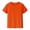 9YTZ#13 Orange, variant on oqasdz Kids Girls Boys T Shirts Short Sleeve Rash Guard Quick Drying Solid Color Tee Top Sports Active Casual Loose Fit Outdoor Daily Wear Size 5 Y-6 Y