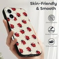 thumbnail image 5 of Compatible with Iphone 16 Case - Cute Soft Ladybug Print Silicone Case Compatible with Iphone 16 Phone Case for Women Men, 5 of 6