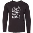 thumbnail image 3 of Inktastic Girls Gotta Have Goals- Hockey Player Long Sleeve Youth T-Shirt, 3 of 5