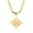 Gold-color, variant on Witch Knot Snake Chain Necklace For Women Stainless Steel Choker Necklaces Vintage Amulets Jewelry Gift