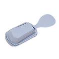 thumbnail image 3 of Multifonctionnel Cuisine Riz Scoop Stockage Rack Riz Cuisinière Côté Cuillère Titulaire Cuisine Ustensile Bleu, 3 of 6
