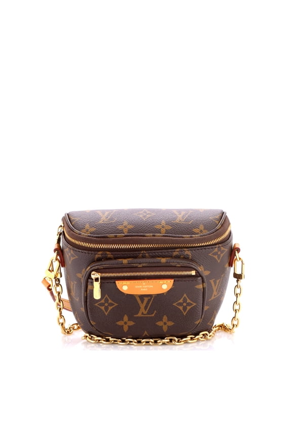 Pre-Owned Bum Bag Monogram Canvas Mini By Rebag