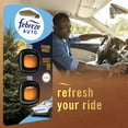 thumbnail image 6 of Febreze AUTO Car Air Freshener, Odor-Fighting Car Vent Clip, Evening Woods, 2 Count, 6 of 12