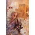 thumbnail image 2 of Lund, Denton 17x24 Gold Ornate Wood Framed with Double Matting Museum Art Print Titled - Moving West, 2 of 4