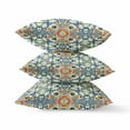 thumbnail image 4 of Blue Cream Cloverleaf Indoor Outdoor Throw Pillow, 4 of 4
