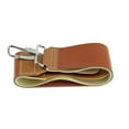 thumbnail image 4 of KAKOWELY Barber Strop Leather and Canvas Razor Strop with Hanging Buckle Double-layer Sharpening Strap20.08"X2.36"X0.39", 4 of 5