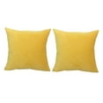 thumbnail image 2 of 2 Pcs Housses de Coussin Douces, Housses de Coussin Décoratives Jaune Clair, 2 of 8
