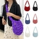 thumbnail image 1 of Bolso acolchado para mujer - Bolso grande de nylon acolchado con cierre de cremallera, 12,6x11,8x2,8 pulgadas, 1 of 3