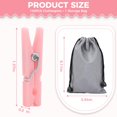 thumbnail image 2 of Pinzas de plástico para baby shower Peoin Girl, 3,5 cm, 100 unidades, 2 of 7
