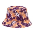 thumbnail image 2 of ZSQDM Male's and Female's Casual Fisherman's Hat 3D Printed Pattern Tie Dye Double Basin Hat Outdoor Visor beanie for Women Cowboy Hat Men Bucket Hats Bump Cap, 2 of 3