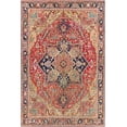 thumbnail image 2 of BoutiqueRugs Whittingham Traditional Area Rug - Navy, Dark Brown, Rust - 18" x 18" Sample, 2 of 12