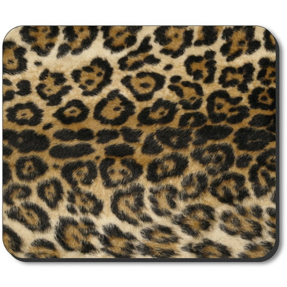 Art Plates Mouse Pad - Spotted Leopard