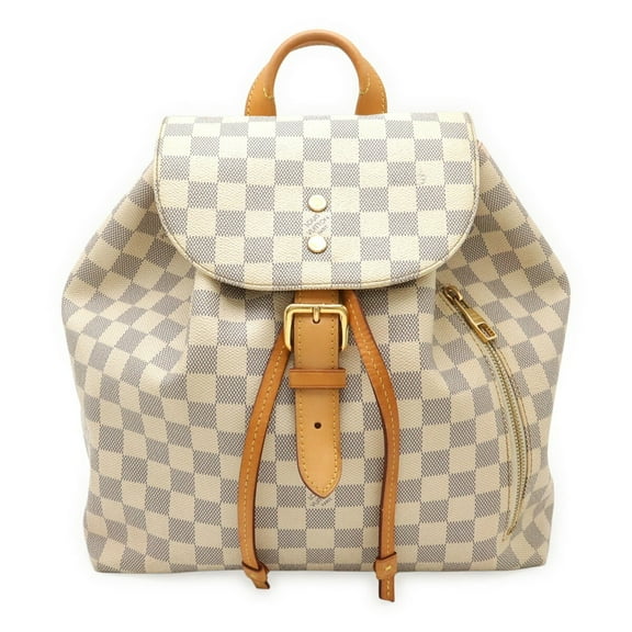 Pre-Owned LOUIS VUITTON Damier Azur Speron Backpack Shoulder Bag N41578 (Good)
