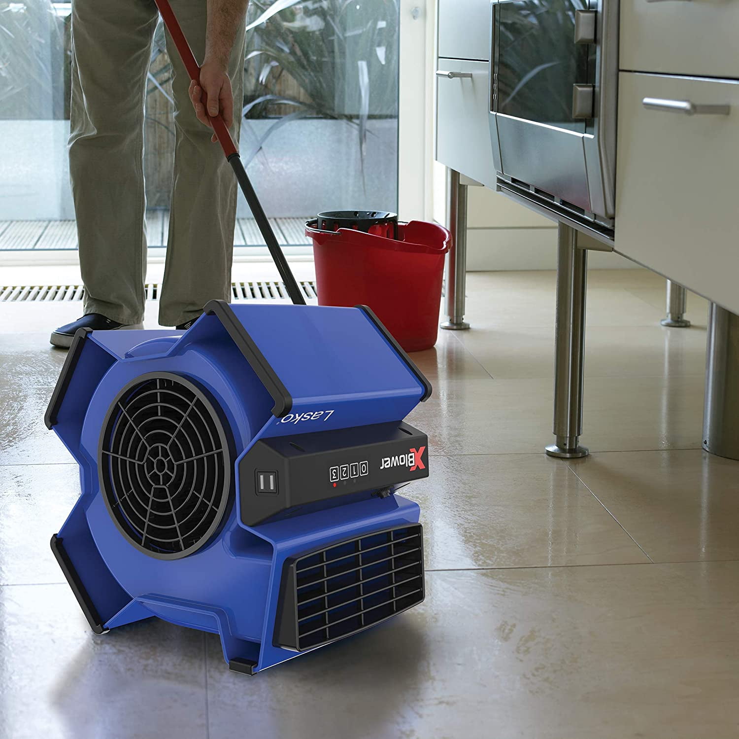 Lasko High Velocity X-Blower Utility Fan for Cooling, Ventilating,  Exhausting and Drying at Home, Job Site and Work Shop, Blue X12905 -  Walmart.com