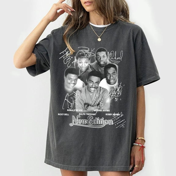 New Way Tour Vintage Shirt, NE RnB Concert Tee, Retro Boyband T Shirt