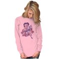 thumbnail image 4 of Betty Boop Cartoon Hottie Tattoo Women's Long Sleeve T Shirt Brisco Brands S, 4 of 6