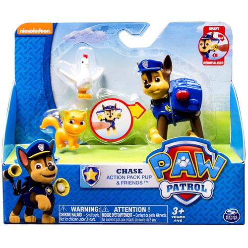 paw patrol action pack pup set