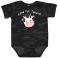 thumbnail image 3 of Inktastic Cow You Doin'? Cute Cow Boys or Girls Baby Bodysuit, 3 of 5