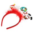 thumbnail image 2 of Diadema navideña Diadema para fiesta navideña Diadema bonita Diadema decorativa para niños, 2 of 3