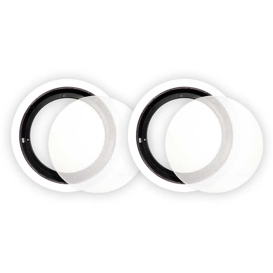 8 Inch Ceiling Speaker Grill White Shelly Lighting