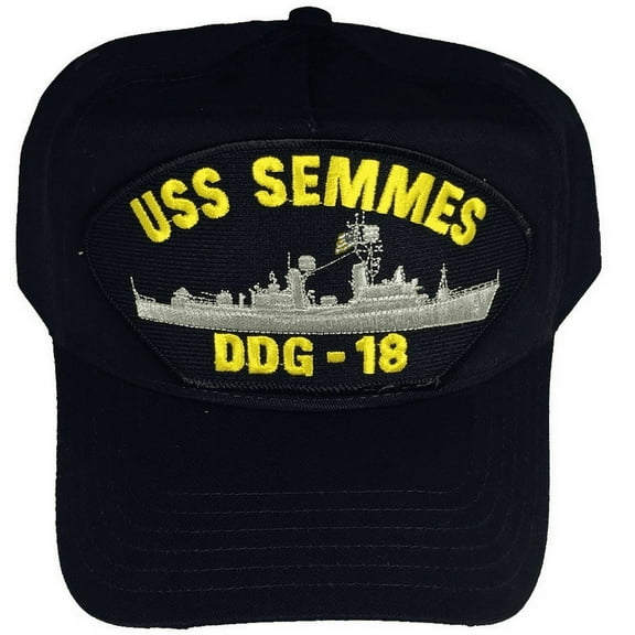 USS SEMMES DDG-18 HAT NAVY SHIP CHARLES F ADAMS CLASS DESTROYER GUIDED MISSILE