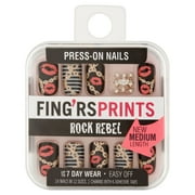 Fing'rs Prints Rock Rebel 31325 I Wanna Rock Press-On Nails