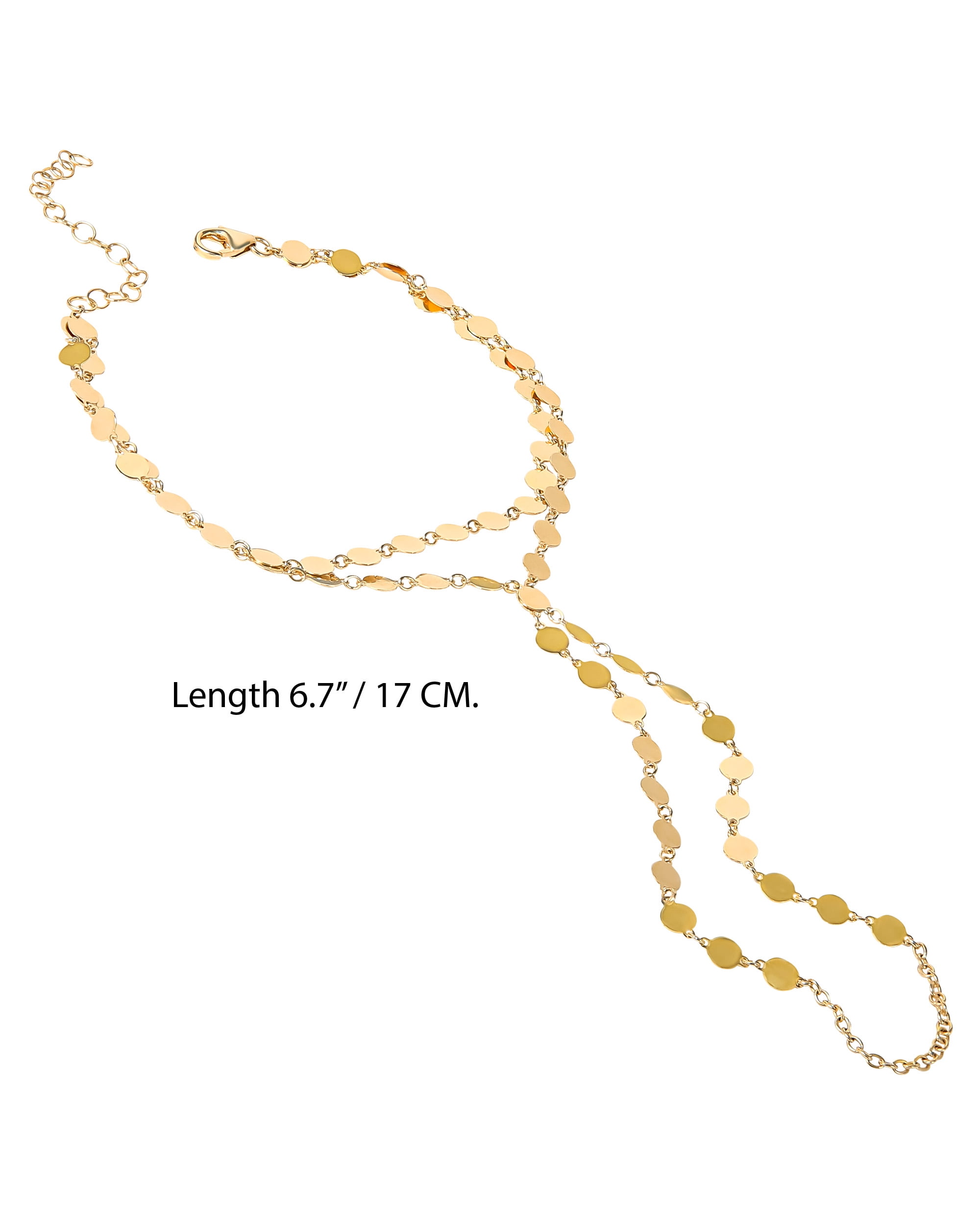 Jessica Simpson Confetti Hand Chain