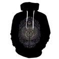 thumbnail image 1 of Sudadera con capucha y cremallera estilo Diablo para hombre, estilo urbano, divertida, de moda, de gran tamaño, estilo hip hop, unisex, con estampado 3D y capucha., 1 of 6