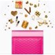 thumbnail image 5 of Bubble Mailers HBlife, 50 unidades, 10 x 20 cm, autoadhesivas, color rosa intenso, 5 of 8