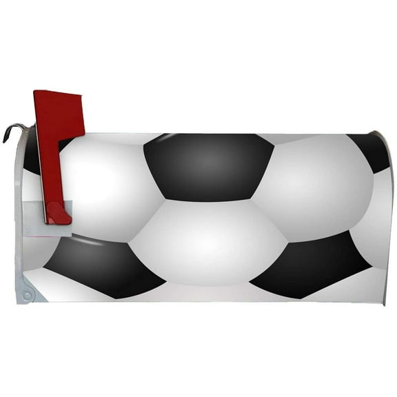 VWAQ Soccer Ball Mailbox Covers Magnetic Sports Mailbox Decorations - MBM26