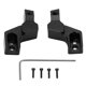 thumbnail image 1 of 2pcs Front Bumper Mounts Aluminum Alloy Lightweight Front Fixing Seats with Screws Wrench for AXIAL SCX24 1/24 RC CarBlack, 1 of 4