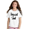 thumbnail image 5 of Tropical Soul Cute Island Vacay Vibes Crewneck T Shirts Boy Girl Teen Brisco Brands M, 5 of 6